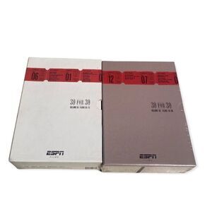 30 for 30 volume 1 & 2 DVD Sets ESPN films
